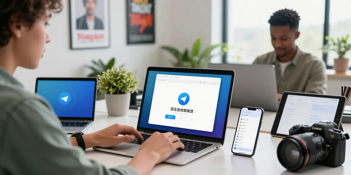 Customize Telegram Chinese settings with user-friendly setup process in modern workspace